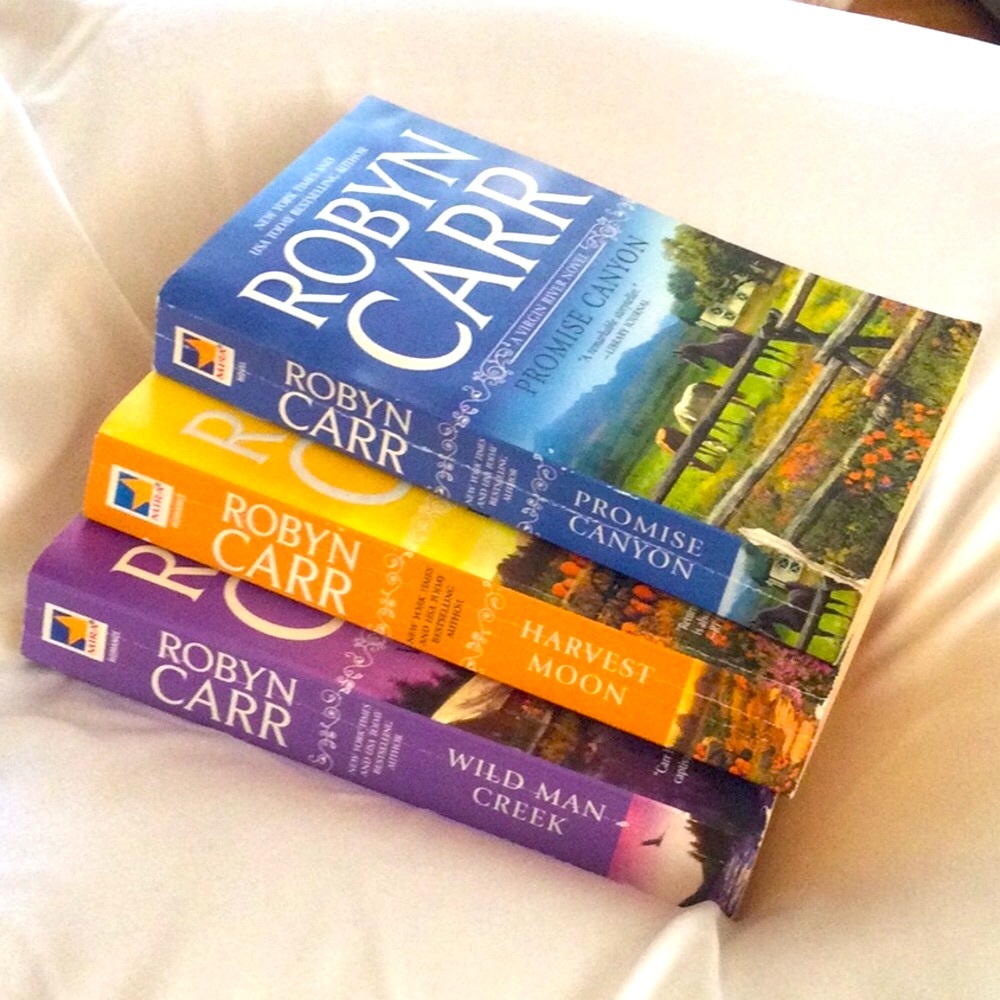 3/$10 | Robyn Carr Book Set - Promise Canyon, Harvest Moon, Wild Man Creek